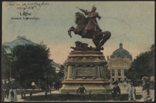 Lwów. Pomnik Sobieskiego