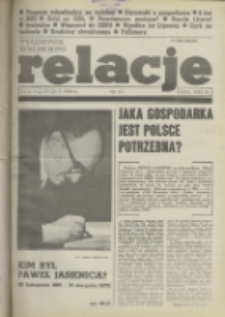 Relacje : tygodnik wschodni. 1989, nr 45 (23-29 listopad)