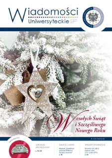 Wiadomości Uniwersyteckie R. 25, nr 10=219 (grudzień 2015)