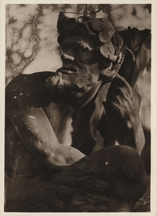 Warszawa. Łazienki, figura Fauna