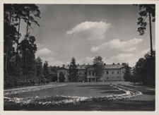 Rezydencja Prezydenta Rzeczypospolitej w Spale. Pałacyk od wschodu