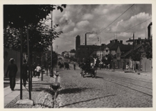 Łódź. Ul. Zgierska w pobliżu Julianowa