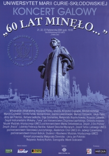 Koncert galowy "60 lat minęło..."