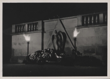 Lwów. Cmentarz Obrońców Lwowa. Pomnik Lotników Amerykańskich