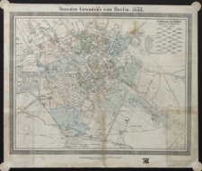 Neuester Grundriss von Berlin, 1833