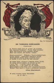 Do Tadeusza Kościuszki