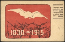 Poczt&oacute;wka pamiątkowa obchodu Listopadowego w Lublinie 1915 r.