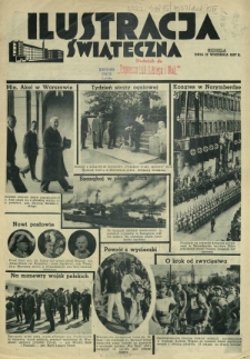 Express Lubelski i Wołyński R. 15 (1937). Dodatek "Ilustracja Świąteczna", niedziela, dnia 12 września 1937 r.