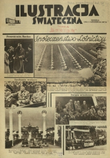 Express Lubelski i Wołyński R. 15 (1937). Dodatek "Ilustracja Świąteczna", niedziela, dnia 3 października 1937 r.