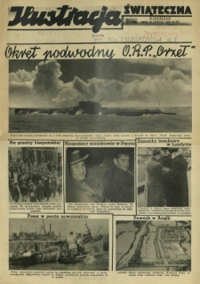 Express Lubelski i Wołyński R. 17 (1939). Dodatek "Ilustracja Świąteczna", niedziela, dnia 12 lutego 1939 r.