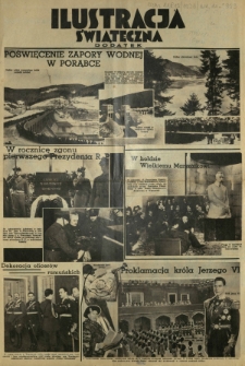 Express Lubelski i Wołyński R. 14 (1936). Dodatek "Ilustracja Świąteczna", niedziela, 20 grudnia 1936 r. (dodatek do Nr 353)