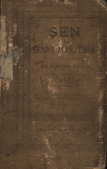 Sen i senne marzenia : wykład popularno-naukowy Fryderyka Scholtza