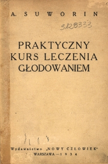 Praktyczny kurs leczenia głodowaniem