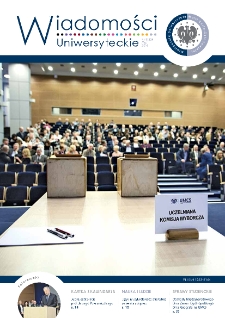 Wiadomości Uniwersyteckie. R. 26, nr 5=224 (maj 2016)