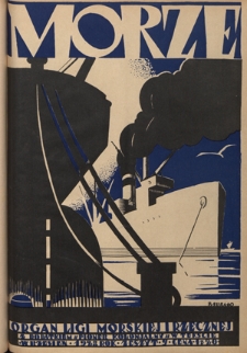 Morze : organ Ligi Morskiej i Rzecznej. - R. 5, nr 9 (wrzesień 1928)