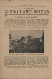 Ilustracja Głosu Lubelskiego R. 1, nr 1 (28 wrzes. 1924)