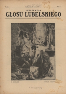 Ilustracja Głosu Lubelskiego R. 2, nr 13 (29 marz. 1925)