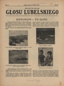 Ilustracja Głosu Lubelskiego R. 2, nr 17 (26 kwiec. 1925)