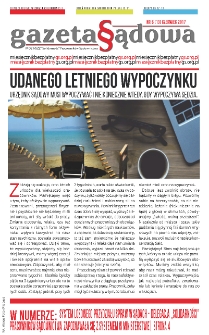 Gazeta Sądowa : MOZ NSZZ "Solidarność" Pracowników Sądownictwa. 2017, nr 6=13 (czerwiec)