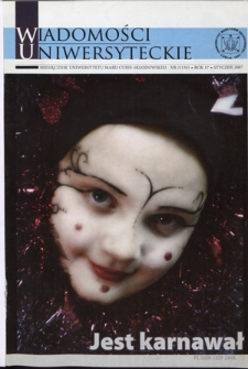 Wiadomości Uniwersyteckie R. 17, nr 1=134 (styczeń 2007)