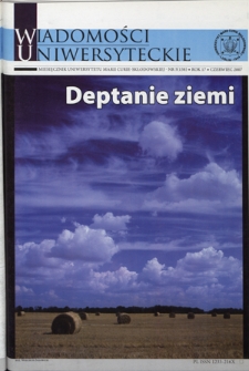 Wiadomości Uniwersyteckie R. 17, nr 5=138 (czerwiec 2007)