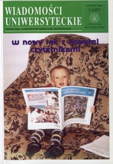 Wiadomości Uniwersyteckie R. 14, nr 1=107 (styczeń 2004)