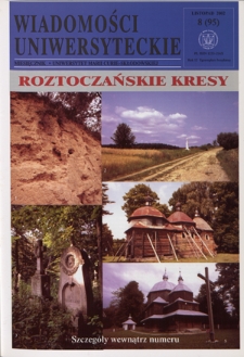 Wiadomości Uniwersyteckie R. 12, nr 8=95 (listopad 2002)