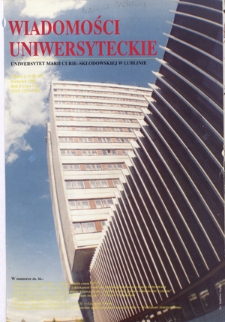 Wiadomości Uniwersyteckie R. 8, nr 1/2=48/49 (kwiecień 1998)