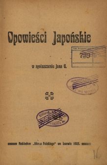 Opowieści japońskie