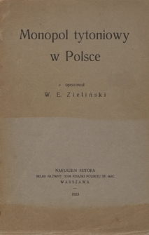 Monopol tytoniowy w Polsce