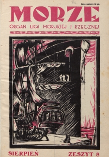 Morze : organ Ligi Morskiej i Rzecznej. - R. 2, nr 8 (sierpień 1925)