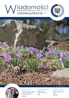 Wiadomości Uniwersyteckie / Uniwersytet Marii Curie-Skłodowskiej. 2018, nr 4=243 (kwiecień)