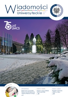 Wiadomości Uniwersyteckie / Uniwersytet Marii Curie-Skłodowskiej. 2019, nr 2-251 (luty)