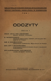 Odczyty. Ser. 1.