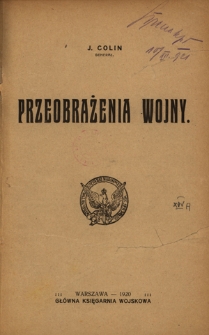 Przeobrażenia wojny