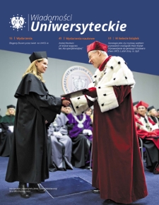 Wiadomości Uniwersyteckie / Uniwersytet Marii Curie-Skłodowskiej. 2020, nr 1=261 (styczeń)