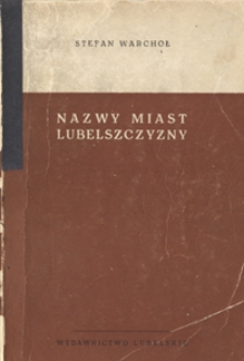 Nazwy miast Lubelszczyzny