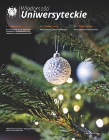 Wiadomości Uniwersyteckie / Uniwersytet Marii Curie-Skłodowskiej. 2020, nr 11=271 (grudzień 2020)
