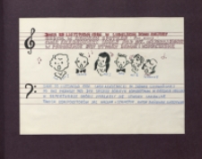 [Koncerty: w Lubelskim Domu Kultury, 29.11.1986, oraz w Katedrze Lubelskiej, 30.11.1986 r.]