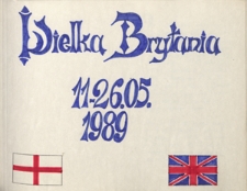Wielka Btytania, 11-26.05.1989