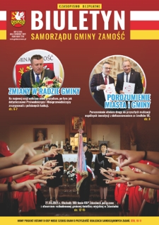 Biuletyn Samorządu Gminy Zamość nr 5=144 (maj/czerwiec 2021)