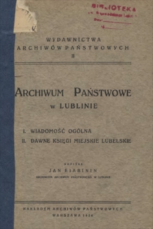 Archiwum Państwowe w Lublinie