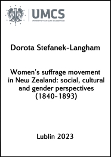 Women&rsquo;s suffrage movement in New Zealand: social, cultural and gender perspectives (1840-1893)