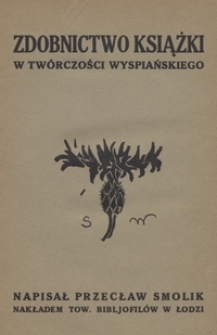 Zdobnictwo książki w twórczości Wyspiańskiego