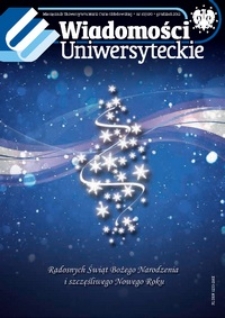 Wiadomości Uniwersyteckie R. 22, Nr 10 (grudz. 2012)