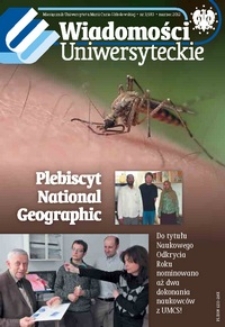 Wiadomości Uniwersyteckie R. 22, Nr 3 (marz. 2012)