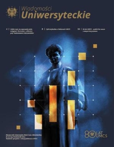 Wiadomości Uniwersyteckie / Uniwersytet Marii Curie-Skłodowskiej. 2024, nr 10 (październik) wydanie specjalne