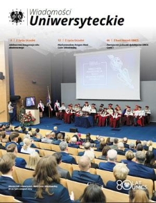 Wiadomości Uniwersyteckie / Uniwersytet Marii Curie-Skłodowskiej. 2024, nr 11=316 (listopad)