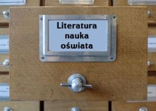 Literatura, nauka, oświata