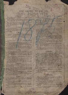 Józefa Ungra Kalendarz Illustrowany na Rok Zwyczajny R. 30 (1875)